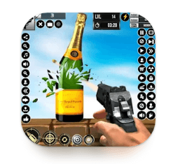 Download Impossible Bottle Shoot Gun 3D Expert Mission MOD APK