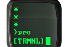 Download Terminal Pro - Green CRT Theme MOD APK